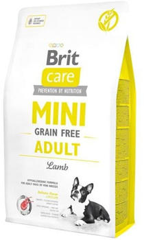 Brit Care Mini Adult Hunde Trockenfutter Lamm 2kg