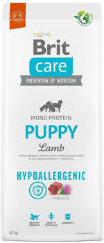 Brit Care Mono Protein Puppy Hypoallergenic Hunde Trockenfutter Lamm 12kg