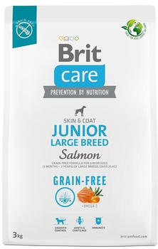 Brit Care Skin & Coat Junior Hunde Trockenfutter Lachs 3kg