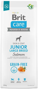 Brit Care Skin & Coat Junior Hunde Trockenfutter Lachs 12kg