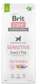 Brit Care Dog Sustainable Sensitive Trockenfutter Insect & Fish 3kg