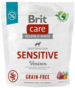 Brit Care Dog Sensitive Venison Grain-free Trockenfutter 1kg
