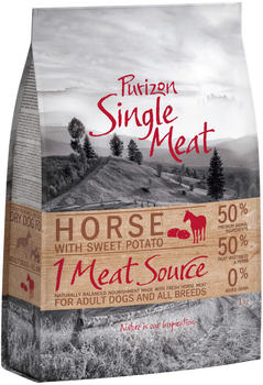 Purizon Single Meat Adult Pferd mit Süßkartoffel 1kg