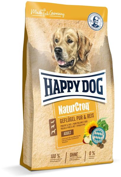 Happy Dog NaturCroq Geflügel Pur & Reis 4kg