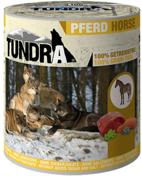 Tundra Adult Hund Pferd Nassfutter 800g