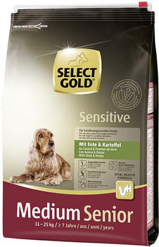 Select Gold Sensitive Senior Medium Ente & Kartoffel 4kg