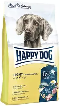 Happy Dog Supreme Hund Fit&Vital Light Trockenfutter 12kg Happy Dog Supreme Hund Fit&Vital Light Trockenfutter 12kg