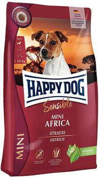Happy Dog Sensible Mini Africa Trockenfutter Strauss 800g