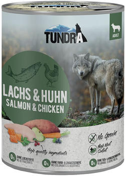 Tundra Hunde Nassfutter Lachs & Huhn 800g