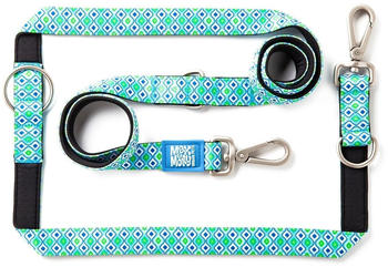 Max & Molly Multifunktionsleine Retro Blue S 200x1,5cm (MM194010)