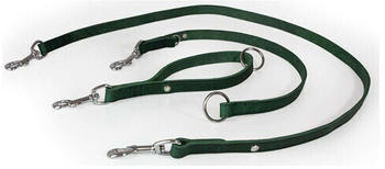 Das Lederband Universal Hundeleine Weinheim Hunting Green 235cm 18mm