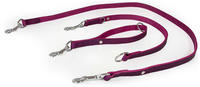 Das Lederband Universal Hundeleine Weinheim Violet 235 cm / 18 mm