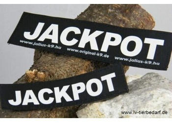 Julius K-9 Klettsticker klein - Jackpot (162LR-K-36517)