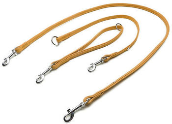Das Lederband Universal Hundeleine Boston sand/sand 235cm 18mm