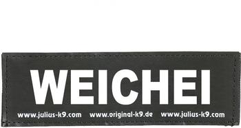 Julius K-9 Klettsticker klein - Weichei (162LR-K-38894)