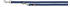 Trixie Premium Verlängerungsleine, doppellagig L-XL 2m 25mm indigo