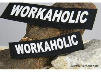 Julius K-9 Klettsticker klein - Workaholic (162LR-K-31178)