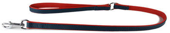 Das Lederband Hundeleine Firenze opal/flame 130cm 10mm