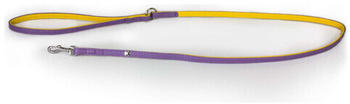 Das Lederband Hundeleine Firenze Lilac/Sunshine 130cm 10mm