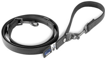 Curli Apple Leather Leine S Black