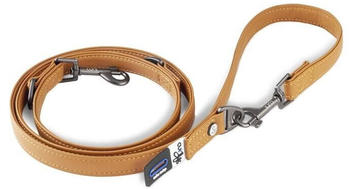 Curli Apple Leather Leine S braun