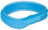 Trixie Leuchtband USB breit L-XL 70cm/30mm blau (12672)