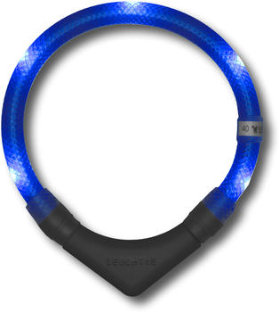 Leuchtie Plus Halsband 35cm blau