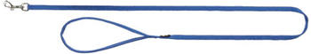 Trixie Premium Leine M-L (20mm/100cm) blau