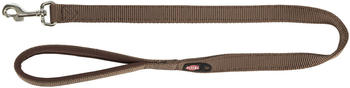 Trixie Premium Leine Gurtband XS 1,20 m/10mm haselnuss (200026)