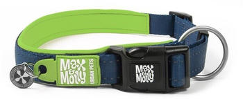 Max & Molly Matrix Smart ID Halsband XS Hals 22 - 35cm 1cm Lime Green (MM214081)