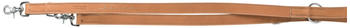Trixie Rustic Fettleder-Verl&auml;ngerungsleine Heartbeat L&ndash;XL 200cm/ 25mm braun