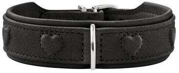 HUNTER Soho X Love Halsband S-M 3,5cm schwarz