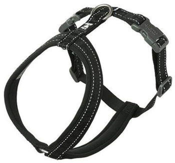 Hurtta ECO Casual Y-Geschirr schwarz 50-60cm (934394)