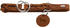 HUNTER Halsband Solid Education cognac 50cm 1,8cm (66102)