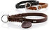 HUNTER Halsband Solid Education dunkelbraun (66118)