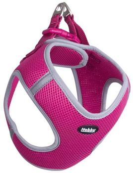 Nobby Mesh Geschirr Delight himbeere L 25mm (80444-64)