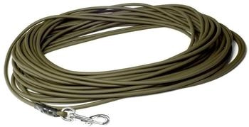 Mystique Biothane Schleppleine rund 6mm Standard 5-30m 5m, Khaki