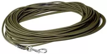 Mystique Biothane Schleppleine rund 6mm Standard 5-30m 20m Khaki