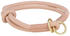 Trixie Soft Rope Zug-Stopp-Halsband rosa/hellrosa L