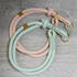 Trixie Soft Rope Zug-Stopp-Halsband rosa/hellros M