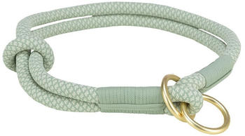 Trixie Soft Rope Zug-Stopp-Halsband salbei/mint L