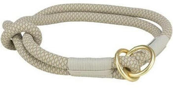 Trixie Soft Rope Zug-Stopp-Halsband grau/hellgrau Größe: M