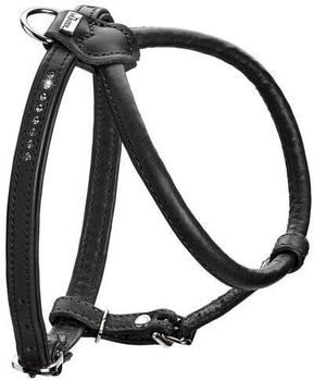 HUNTER Geschirr Round & Soft Canadian Up schwarz (200007)