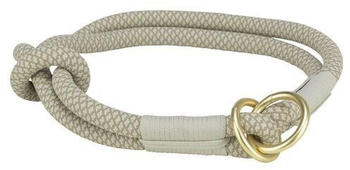 Trixie Soft Rope Zug-Stopp-Halsband grau/hellgrau XS-S