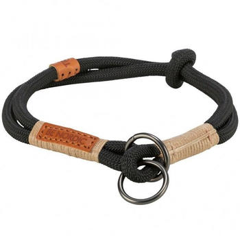 Trixie BE NORDIC Zug-Stopp-Halsband schwarz/sand XS-S (17305)