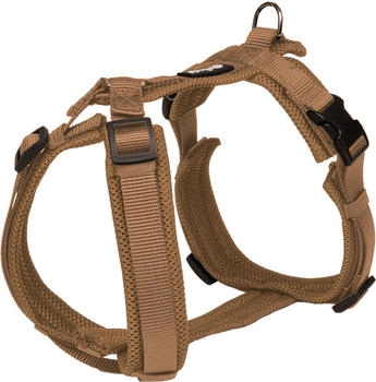 Petlando Mesh Y-Comfort Geschirr S cognac