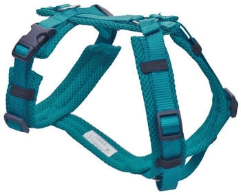 Petlando Mesh Y-Comfort Geschirr XS petrol