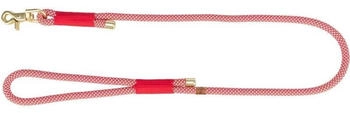 Trixie Soft Rope Leash M/L 1 m 10 mm red/cream (1984003)