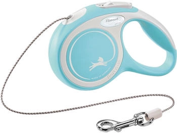 Flexi New Comfort Seil Rollleine M 5 m hellblau bis zu 20kg (213004)