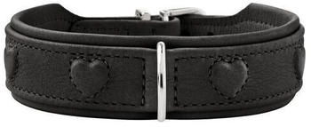 HUNTER Halsband Soho X Love schwarz XS-S / 2,6 cm (203796)